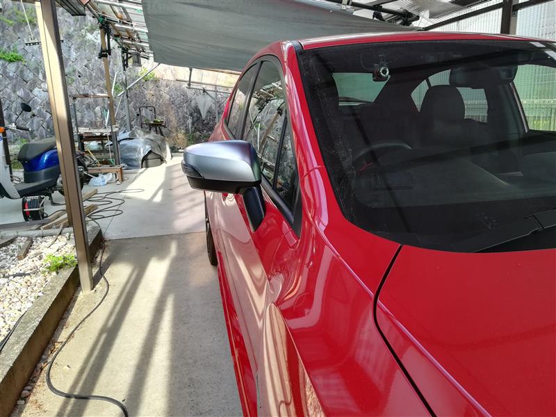 スバル(純正) 【SUBARU・WRX】STIドアミラーカバー(チェリーレッド) の