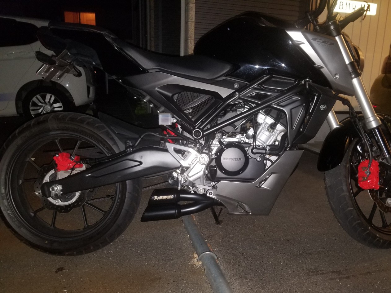 ワンオフ ワンオフマフラー のパーツレビュー Cb125r ヒラしん みんカラ