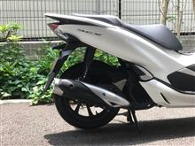 タイホンダ純正 マフラーエンドカバー（シルバー加飾）
