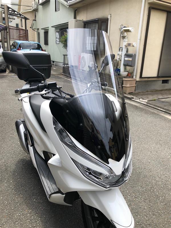 旭風防 ウインドウシールド Pcx 03 のパーツレビュー Pcx 魔沙 Masa みんカラ