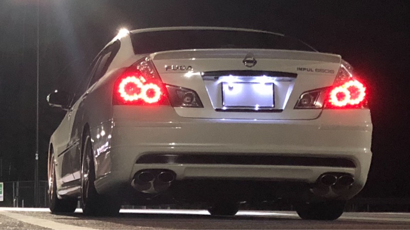 IMPUL BLAST Ⅱ MUFFLER のパーツレビュー | フーガ(ずっか 650S