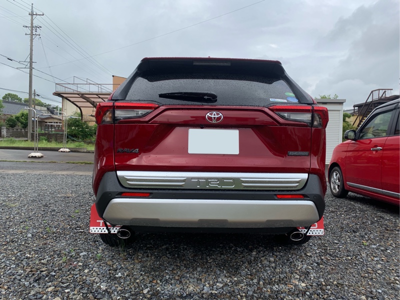 TRD バックドアロアガーニッシュ RAV4 MXAA52 MXAA54 AXAH52
