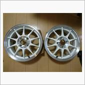 KYOHO K-eco ep-01（14インチ 4.5J +45 PCD100）をコペンに履