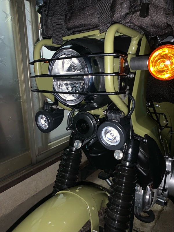 Kitaco Ledフォグランプ のパーツレビュー クロスカブ Cc110 キムチあんこ みんカラ