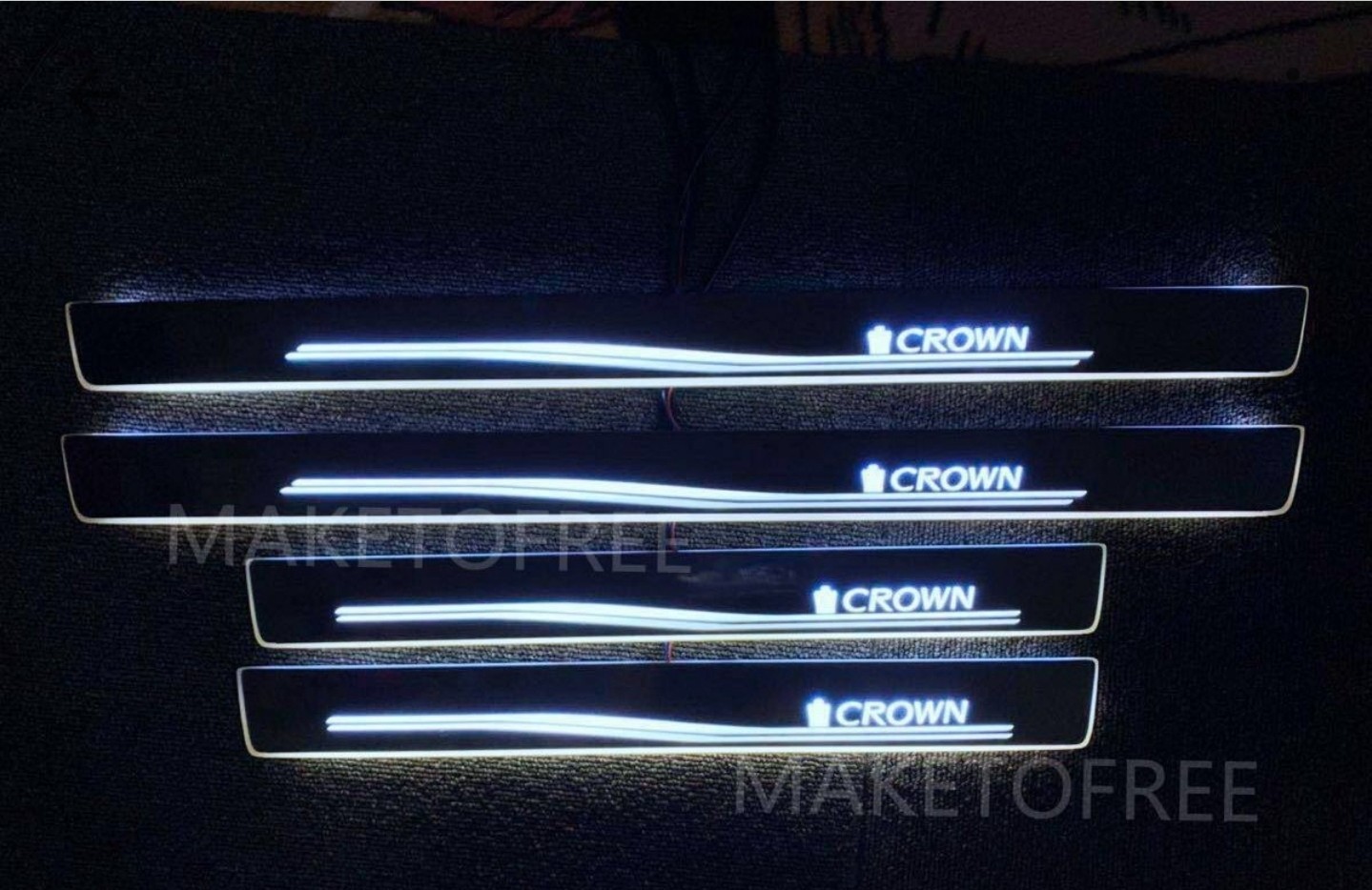 不明 220系流れるLEDスカッフプレート のパーツレビュー