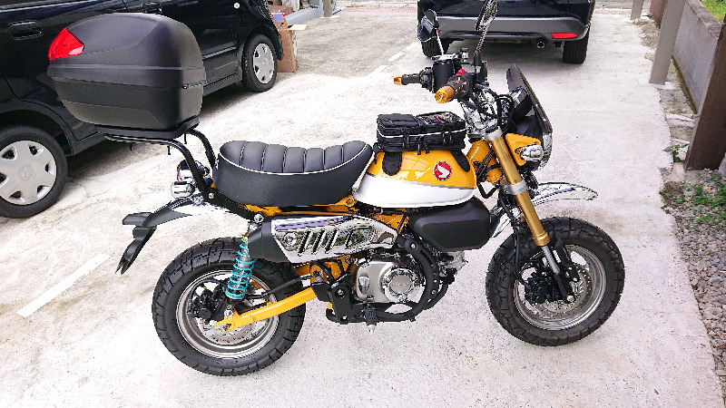 Givi 00n2 のパーツレビュー モンキー125 Oyas みんカラ