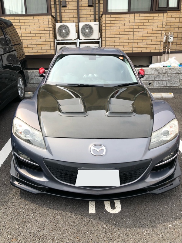 発掘 - 新登場ブランド RE雨宮 AD-HOOD D1 BONNET のパーツレビュー | RX-8(ソリケン パーツ
