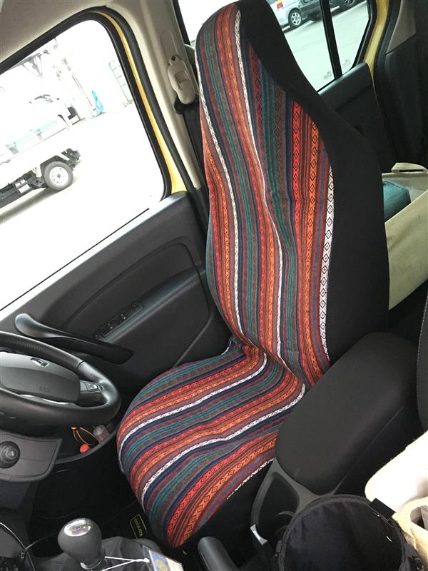 Uxcell シートカバー エスニックスタイル バケットシート 車用 カー用品 汎用 マルチカラー8 のパーツレビュー カングー North Wind みんカラ
