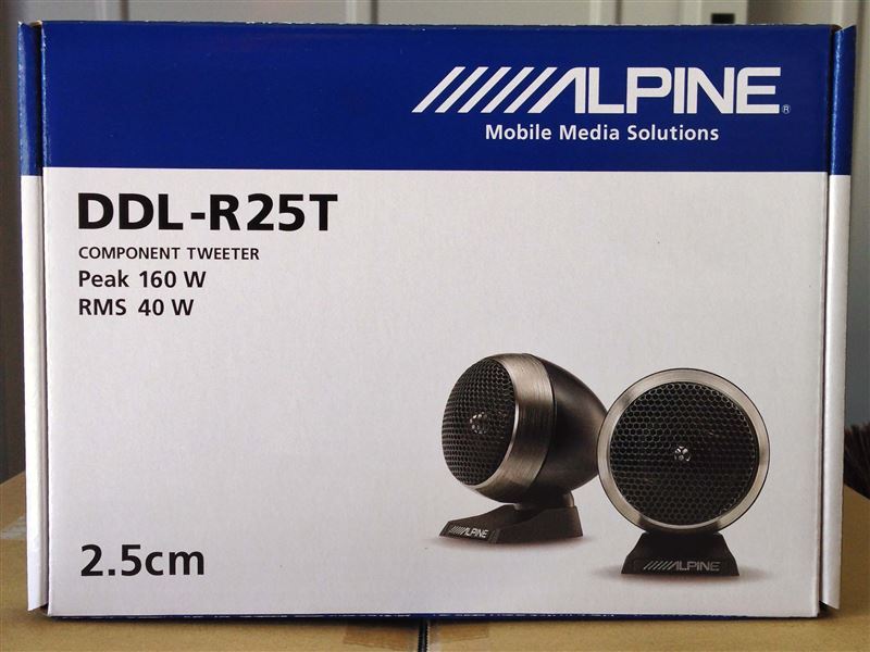 DDL-R25T ALPINE(アルパイン)のツィーターの口コミ・パーツ