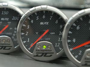 RACING METER SD EX.TEMP METER BLITZ(ブリッツ)の排気温度計の