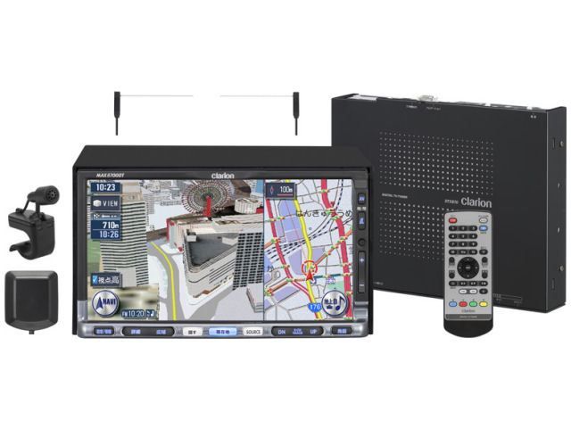 MAX8700DT Clarion(クラリオン)のカーナビ(インダッシュ)の口コミ 