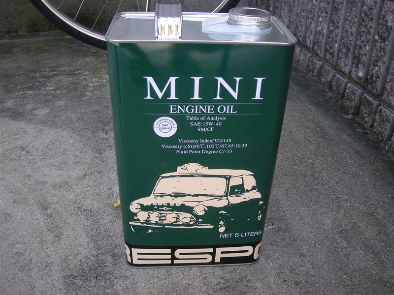 MINI 15W-40 RESPO(レスポ)のエンジンオイルの口コミ・パーツ