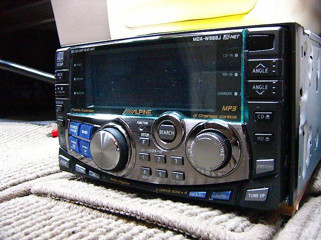 MDA-988J ALPINE(アルパイン)のプレーヤー・本体の口コミ