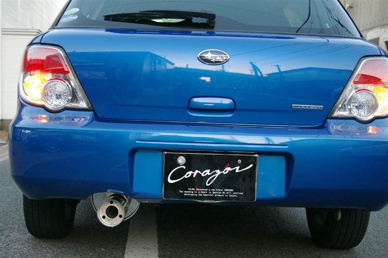 Corazon S304 EXHAUST SYSTEM TWIN のパーツレビュー | インプレッサスポーツワゴン(青インプ遅インプ) | みんカラ