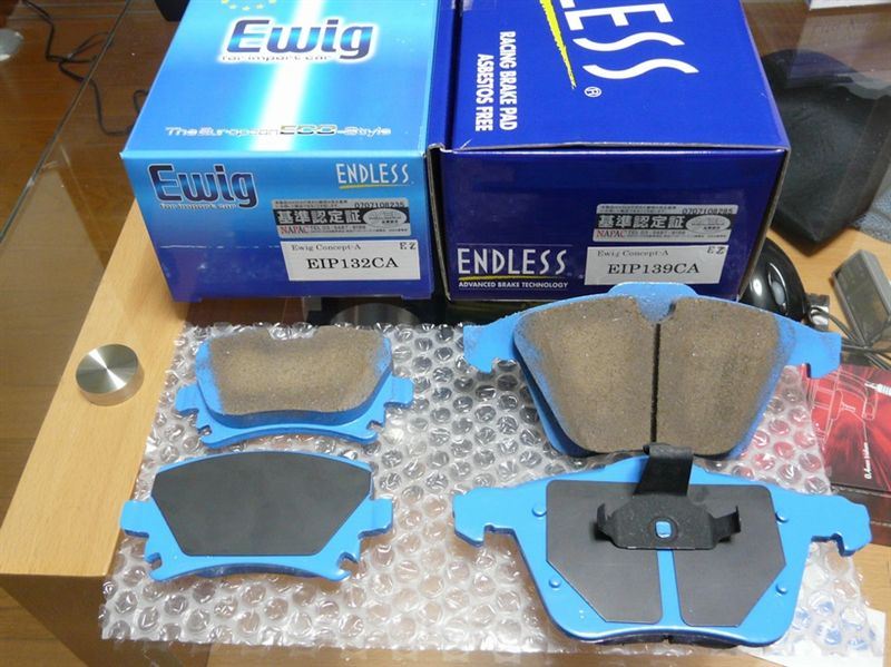 Ewig MX ENDLESSエンドレスのブレーキパッドの口コミ・パーツ