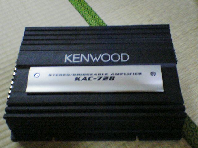 KENWOOD パワーアンプ KAC-728