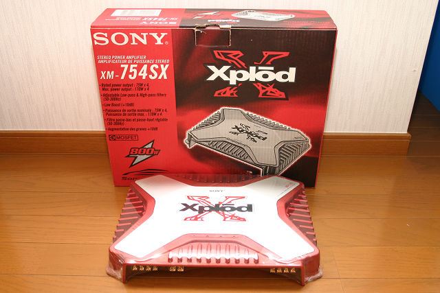 XM-754SX SONY(ソニー)のアンプの口コミ・パーツレビュー｜みんカラ