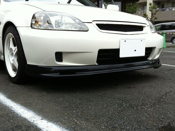 百式自動車 ABS製リップスポイラー のパーツレビュー | シビック