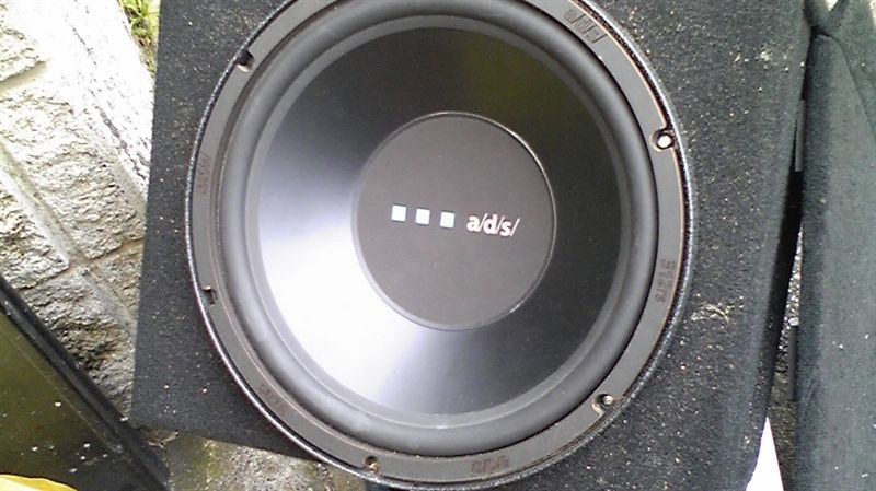 a/d/s サブウーファー 25cm ads エーディーエス - カーオーディオ