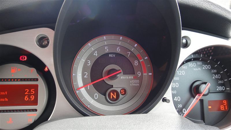 Z34 Version NISMO 280km/hメーター NISMO(ニスモ)の多連