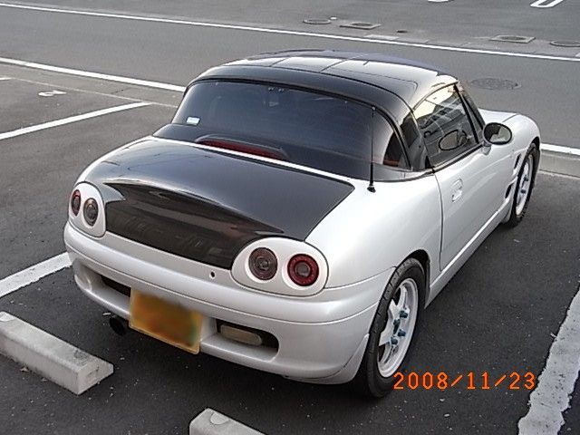 TOYOSHIMA CRAFT カーボン ダックテールトランク のパーツ