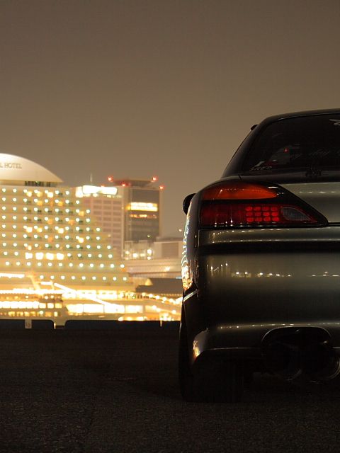 ひっさのフォトギャラリー 夜景 愛車撮影オフ 日産 シルビア みんカラ