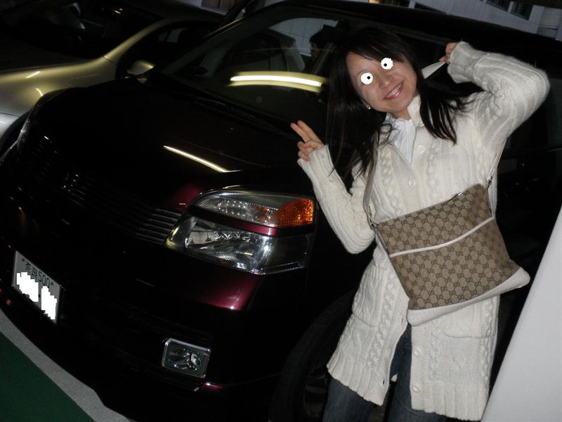 VOXY with HIYOKO-CHANG(大丸駐車場にて)