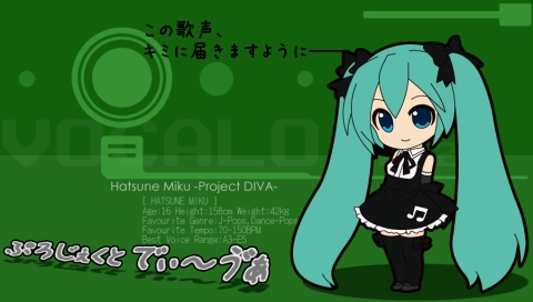 Alex 新潟のフォトギャラリー Psp壁紙 初音ミクっぽい感じの その他 その他 みんカラ