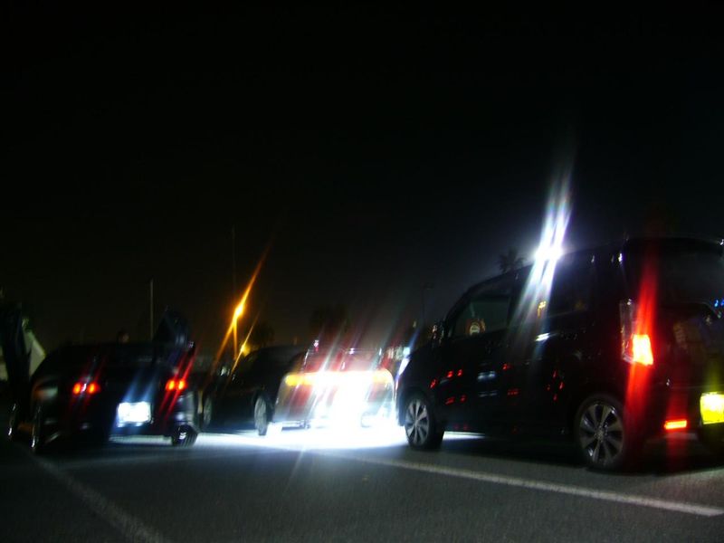 ３台ならんで☆