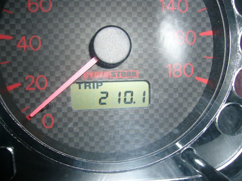 本日２１０ｋｍ走行！