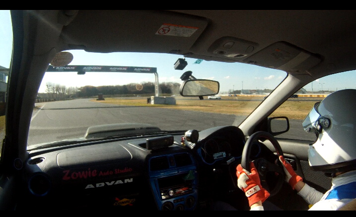 車載視野比較 Gopro Hd Motorsports Hero ぴちょん ﾟ ﾟ Wrxのブログ Gg1ぴちょんくんがインプレッサワゴンggaでサーキット みんカラ