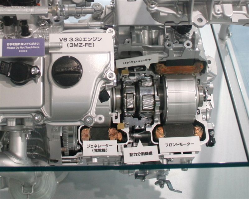 CROWN Hybrid 紹介-02 THSⅡ(電力機械併用無段変速機)