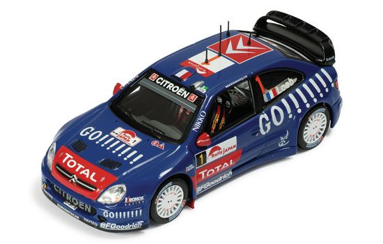 高速配送 CITROEN ～ ミニカー XSARA #1｜ヤママン Japan Rally 2006 WRC ミニカー