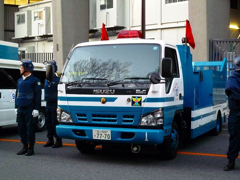 爆発物処理筒車