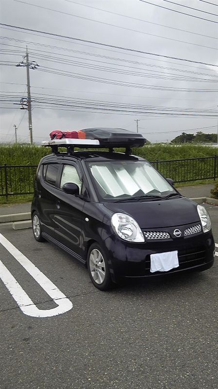えびすちゃんのフォトギャラリー 車中泊二日目 日産 モコ みんカラ
