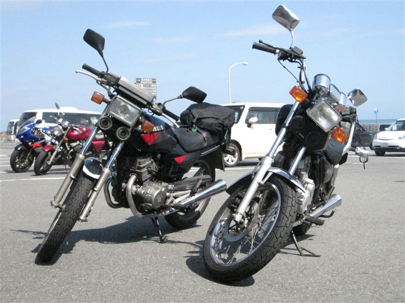 Pigeonpost1985のフォトギャラリー 1107 28北遠州ツーリング 友人のcb125tと ホンダ Cbx125 カスタム みんカラ