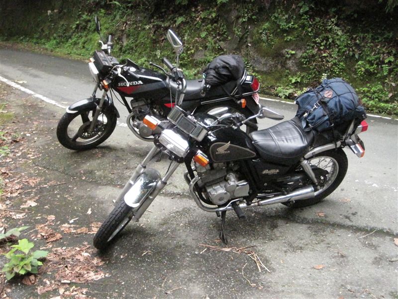 Pigeonpost1985のフォトギャラリー 1107 28北遠州ツーリング 友人のcb125tと ホンダ Cbx125 カスタム みんカラ