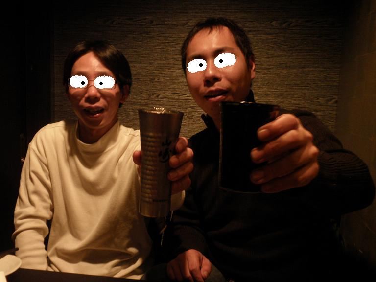 I君(右)とK君(左)
