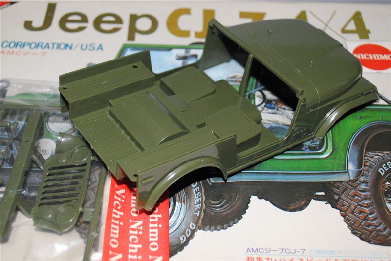 旧ニチモ、1/20、AMCジープCJ-7、｜覆面えるのブログ