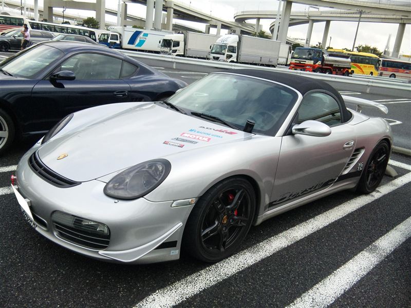 車好き人間のフォトギャラリー おは黒 9月 ポルシェサイドデカール ポルシェ ケイマン みんカラ
