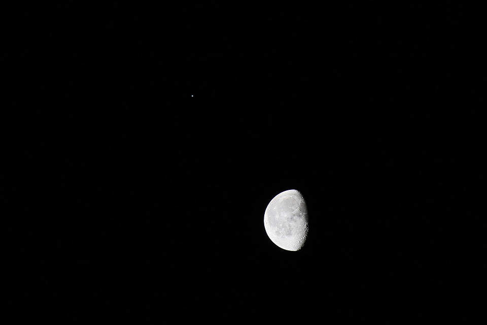 月と木星が大接近