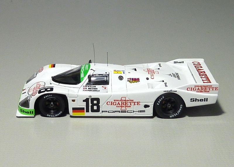 904 1/43 ヨースト ポルシェ LMP1 テストデー もろく 7号 アルボ