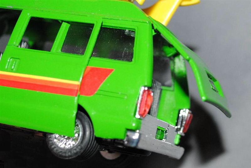 ダイヤペット、1/40、日産チェリーバネット サーフボード