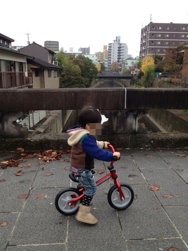 自転車デビュー２