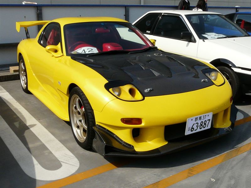 高橋 啓介のフォトギャラリー 頭文字d Presents Tune Up Car Exhibition 13 3 10 マツダ Rx 7 みんカラ