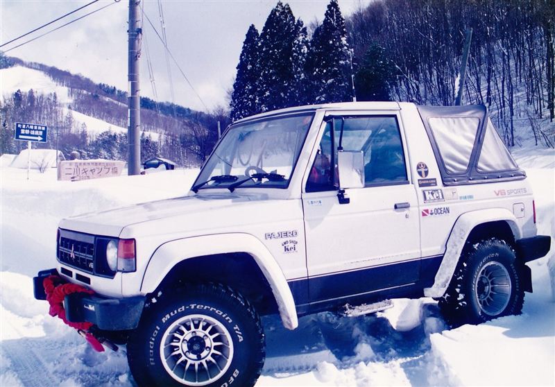 Dogfightのフォトギャラリー 初代相棒の三菱パジェロ4wd 2ドア 5mt 3 0 キャンバストップ スーパースポーツです 三菱 パジェロ みんカラ