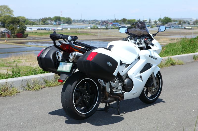 ゆうせいのフォトギャラリー 13年度版 Vfr800 ケース装着写真 2 ホンダ Vfr800 みんカラ