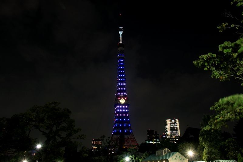 えるらいん２のフォトギャラリー 東京タワー ドラえもん仕様 日産 エルグランド みんカラ