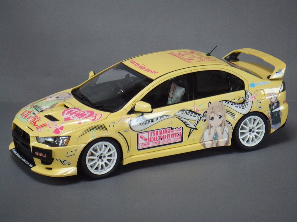 アオシマ 執念深く 1/24 痛車 けいおん ランサー