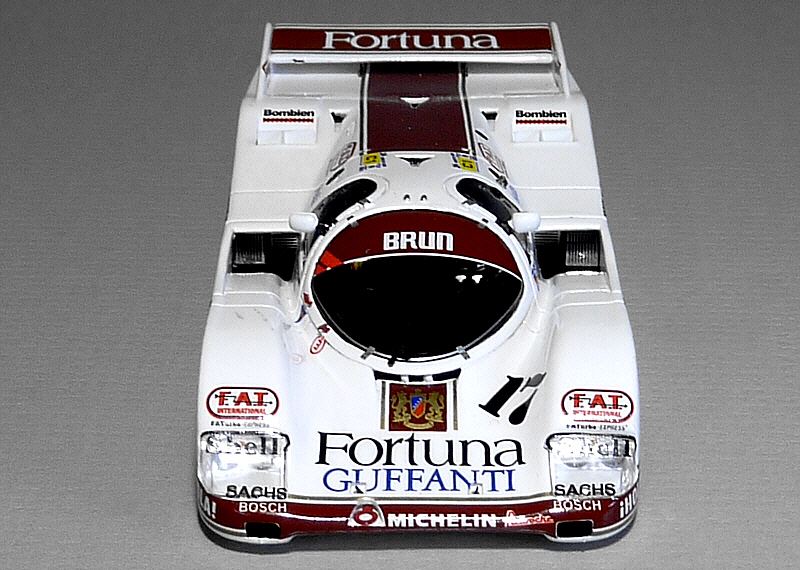 8月のひかりのフォトギャラリー「SPARK 1/43 BRUN PORSCHE 962C